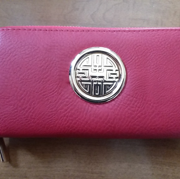 Handbags - Red Vegan Wallet